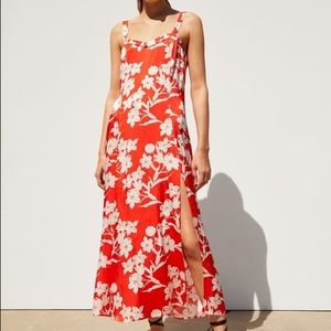 Zara Floral Satin Dress